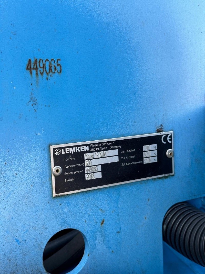 Grubber tip Lemken Karat 12/600, Gebrauchtmaschine in Liebenwalde (Poză 2)