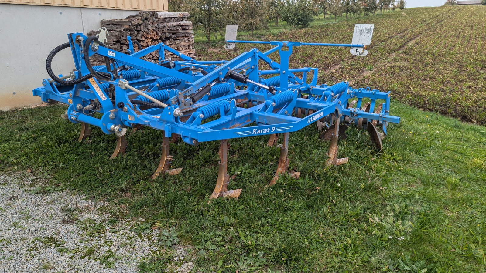 Grubber del tipo Lemken Karat 9/400 KÜ, Gebrauchtmaschine en Gnodstadt (Imagen 1)