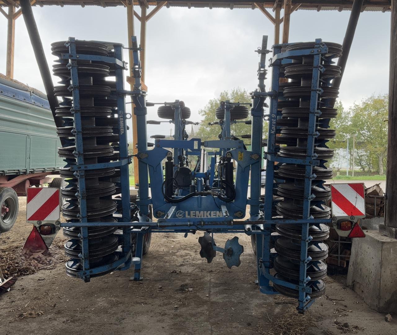 Grubber del tipo Lemken Karat 9/500 + 2te Walze, viele Ersatzteile, Gebrauchtmaschine In Könnern (Immagine 7)