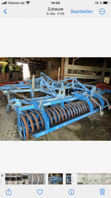 Grubber del tipo Lemken Karat 9/500 K, Gebrauchtmaschine en Künzelsau (Imagen 1)