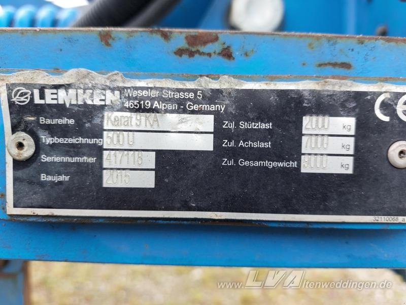 Grubber tip Lemken Karat 9/500 KUA, Gebrauchtmaschine in Sülzetal OT Altenweddingen (Poză 7)