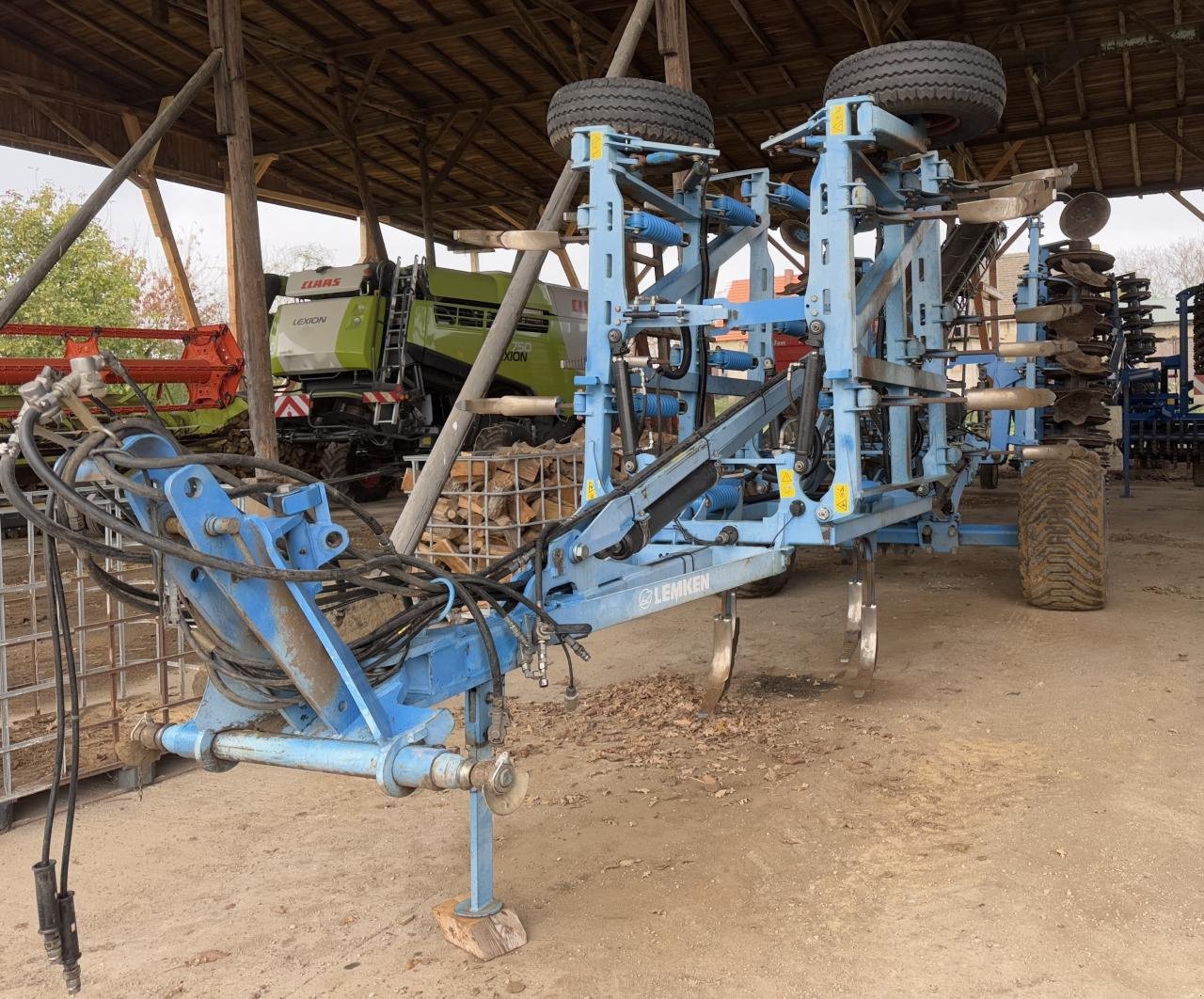 Grubber van het type Lemken Karat 9/500 + Walze, viele Ersatzteile, Gebrauchtmaschine in Könnern (Foto 1)