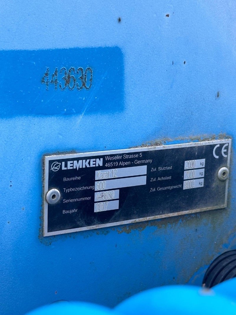 Grubber van het type Lemken Karat 9/500, Gebrauchtmaschine in Liebenwalde (Foto 2)