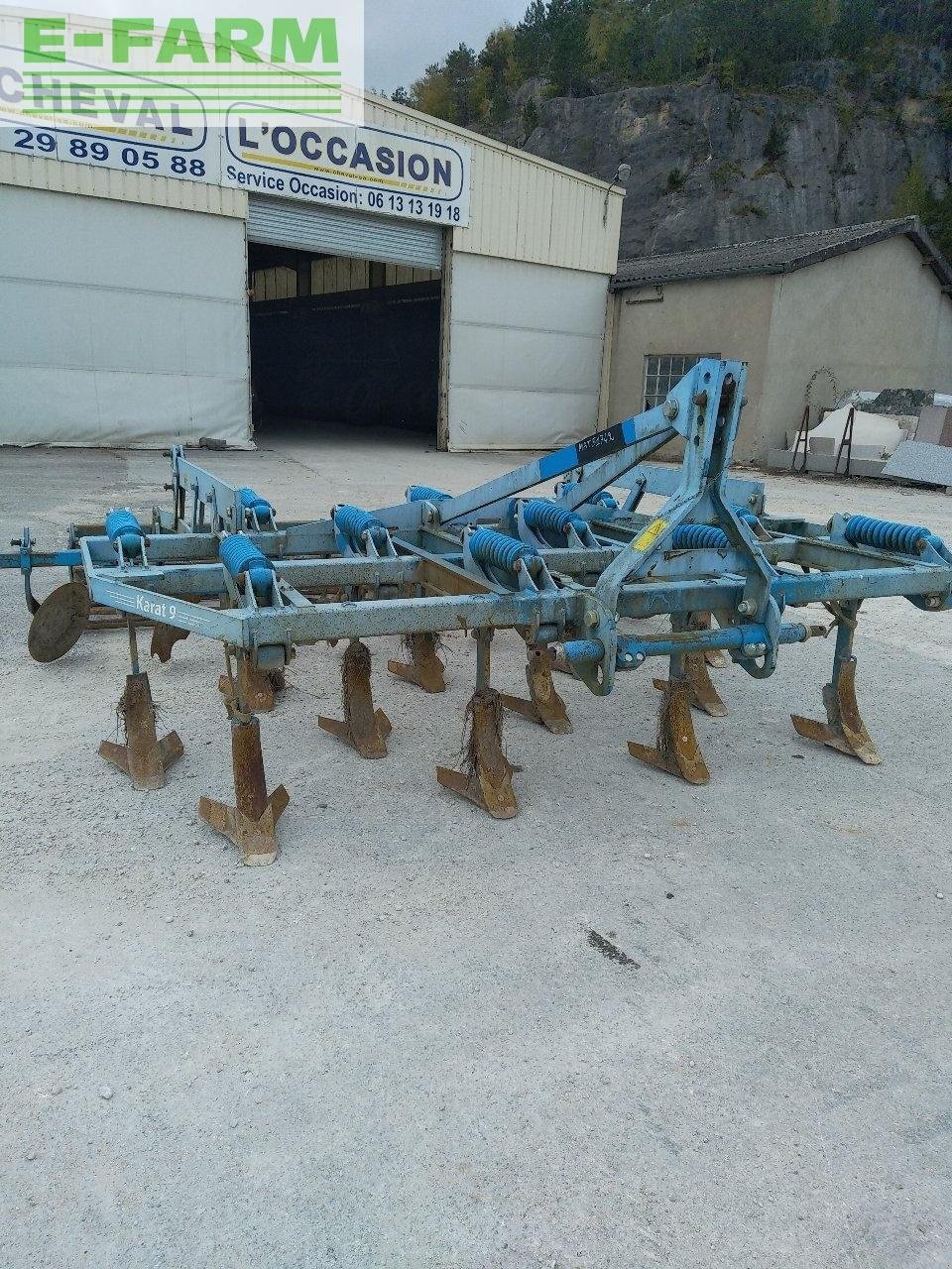 Grubber del tipo Lemken karat 9, Gebrauchtmaschine en CHAUVONCOURT (Imagen 3)