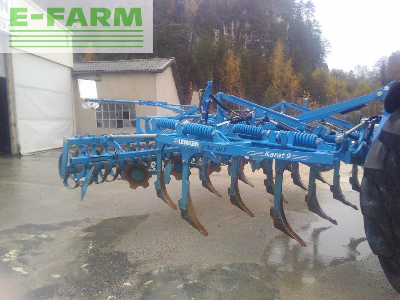 Grubber du type Lemken karat 9, Gebrauchtmaschine en CHAUVONCOURT (Photo 5)