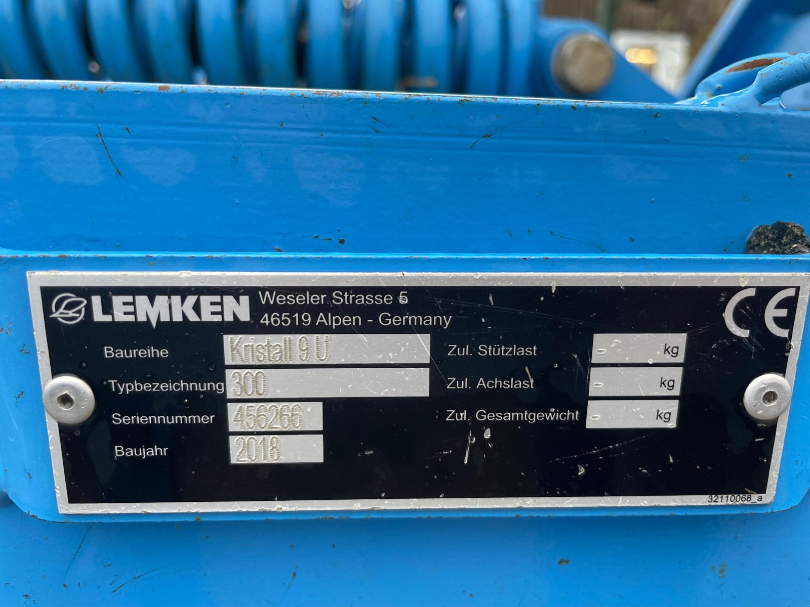 Grubber tipa Lemken Kristall 9/300 U, Gebrauchtmaschine u Groß Bieberau  (Slika 3)