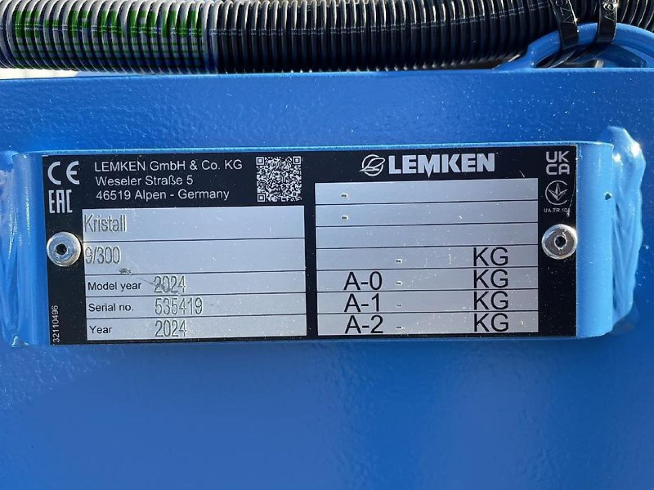 Grubber za tip Lemken kristall 9/300, Gebrauchtmaschine u gg VEGHEL (Slika 9)