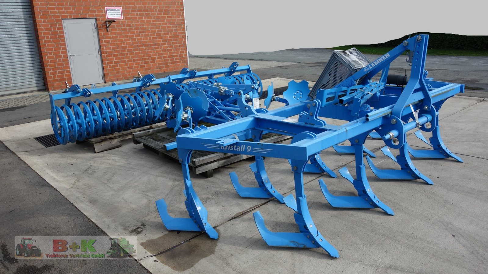 Grubber tip Lemken Kristall 9/400, Neumaschine in Kettenkamp (Poză 9)