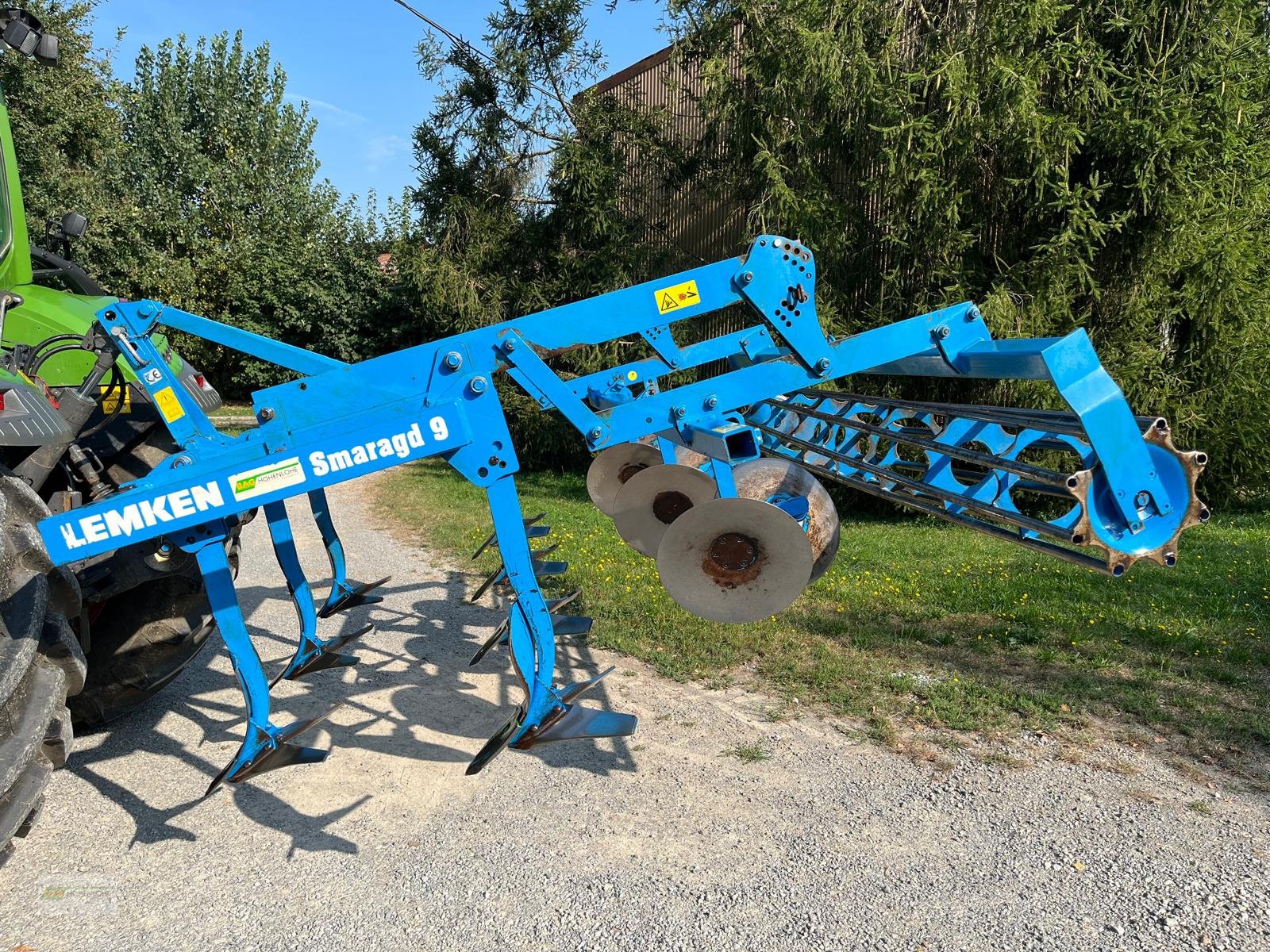 Grubber van het type Lemken Smaragd 7/300, Gebrauchtmaschine in Waldenburg (Foto 4)