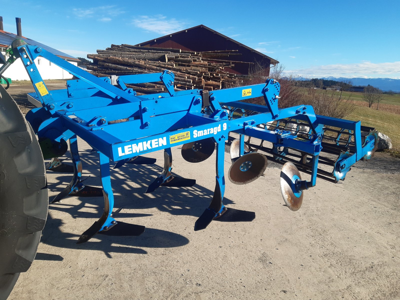 Grubber del tipo Lemken Smaragd  9/300 U, Gebrauchtmaschine en Feldkirchen-Westerham (Imagen 1)