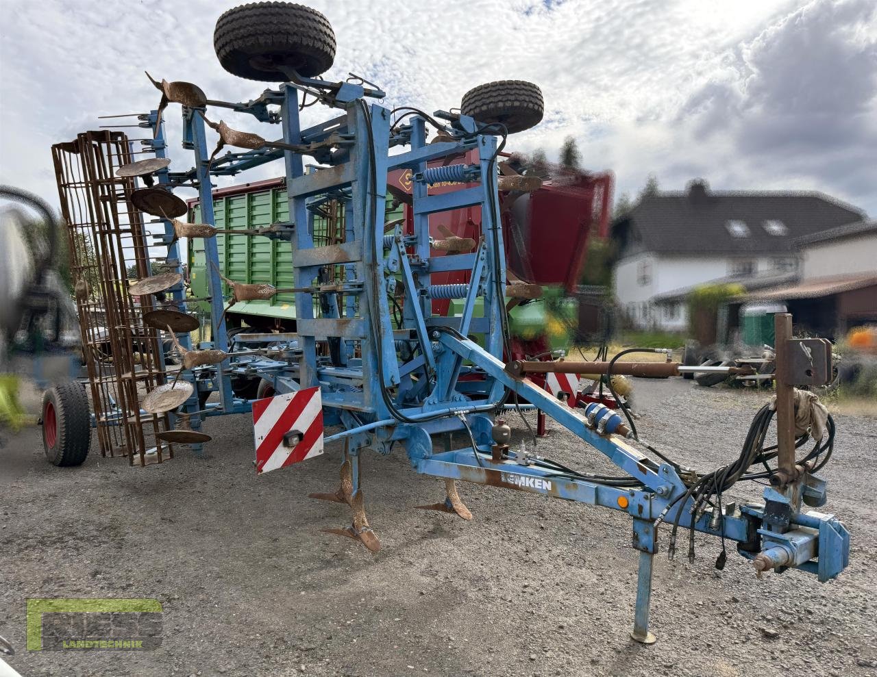 Grubber of the type Lemken SMARAGD 9/600 KUEA - B, Gebrauchtmaschine in Homberg (Ohm) - Maulbach (Picture 2)