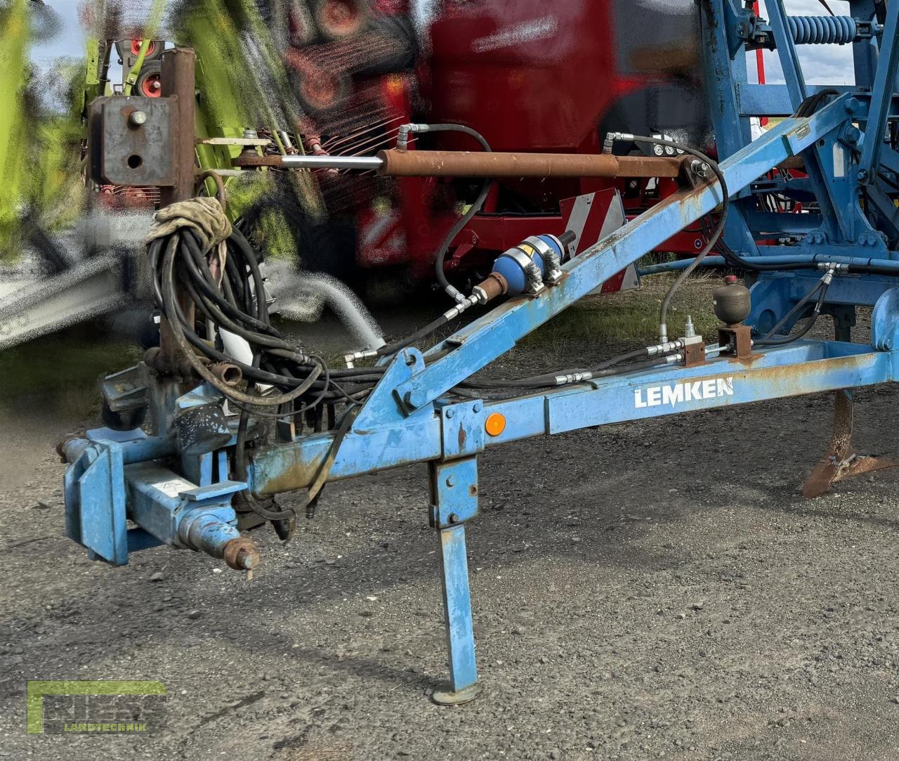 Grubber of the type Lemken SMARAGD 9/600 KUEA - B, Gebrauchtmaschine in Homberg (Ohm) - Maulbach (Picture 8)