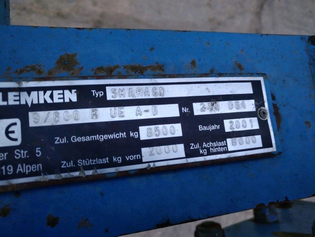 Grubber от тип Lemken Smaragd 9/600 KUEA, Gebrauchtmaschine в Liebenwalde (Снимка 10)