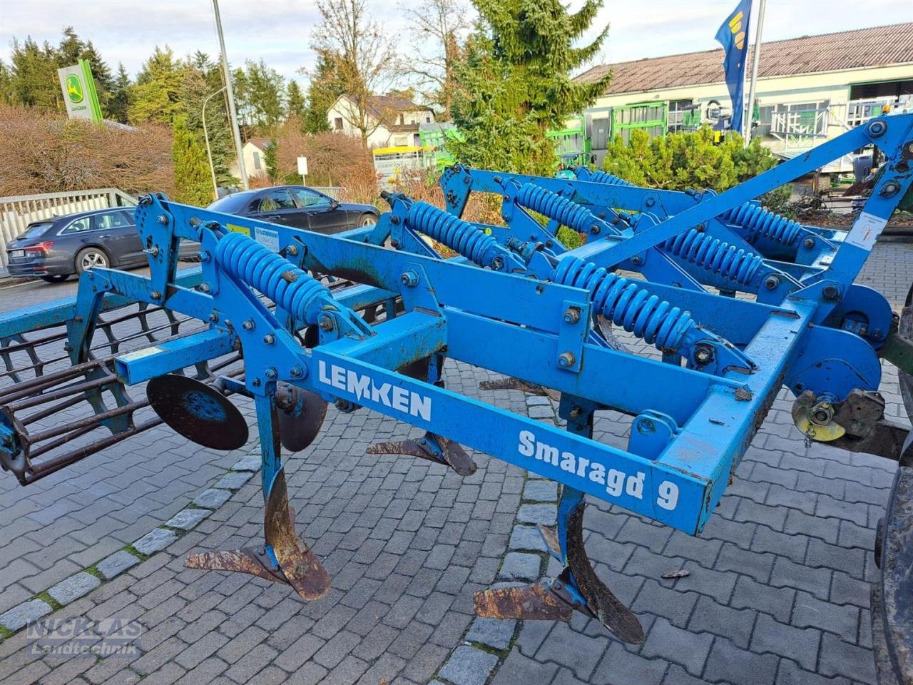 Grubber typu Lemken Smaragd 9, Gebrauchtmaschine w Schirradorf (Zdjęcie 3)