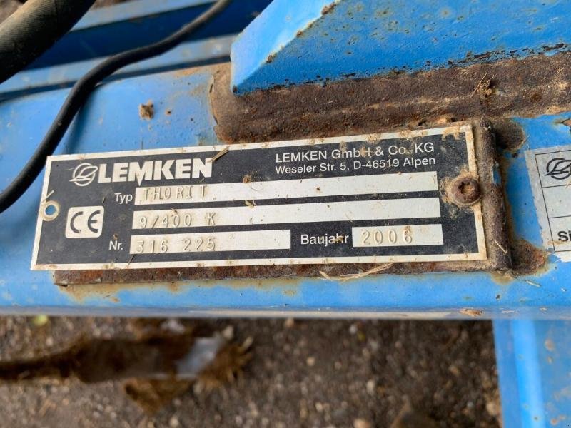 Grubber του τύπου Lemken THORIT 9, Gebrauchtmaschine σε ROYE (Φωτογραφία 11)