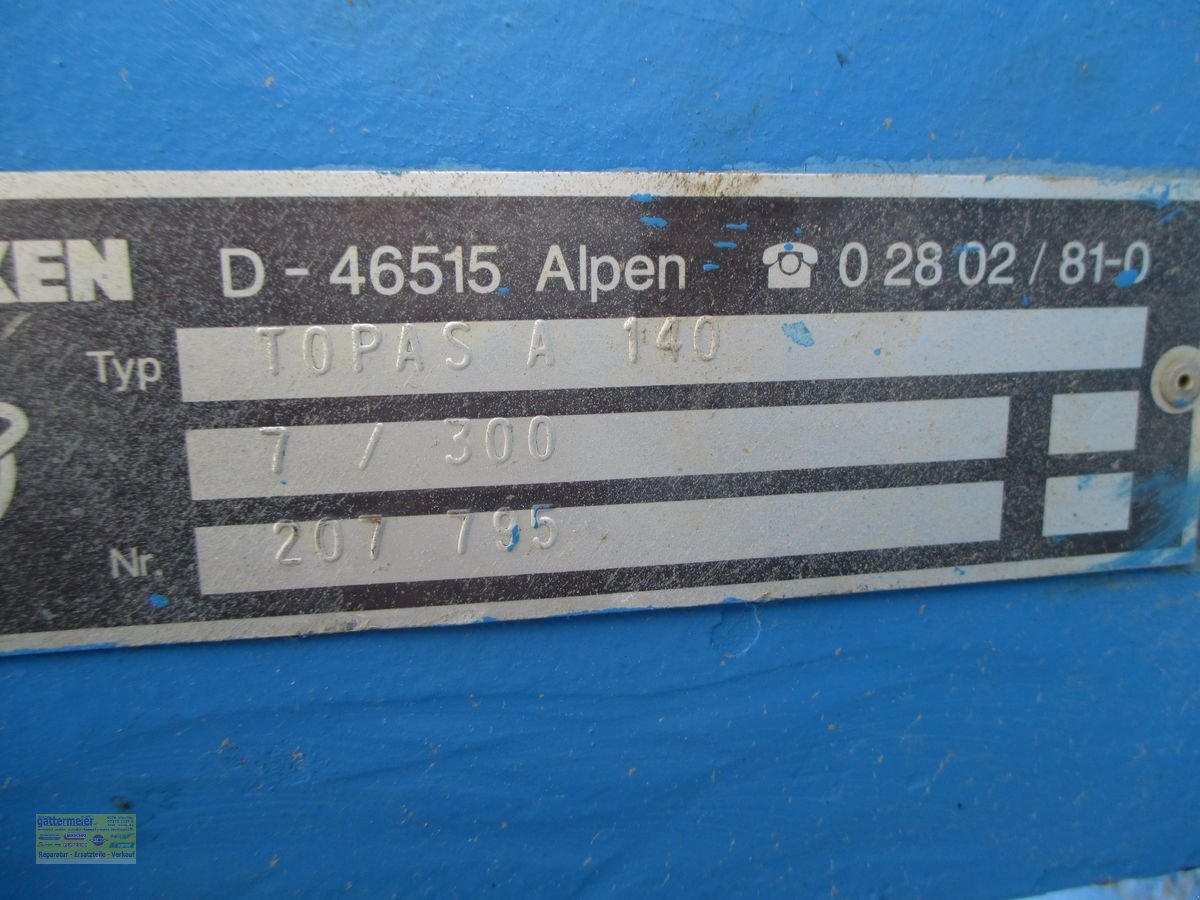 Grubber typu Lemken TOPAS 140 A 7-300, Gebrauchtmaschine w Eferding (Zdjęcie 6)