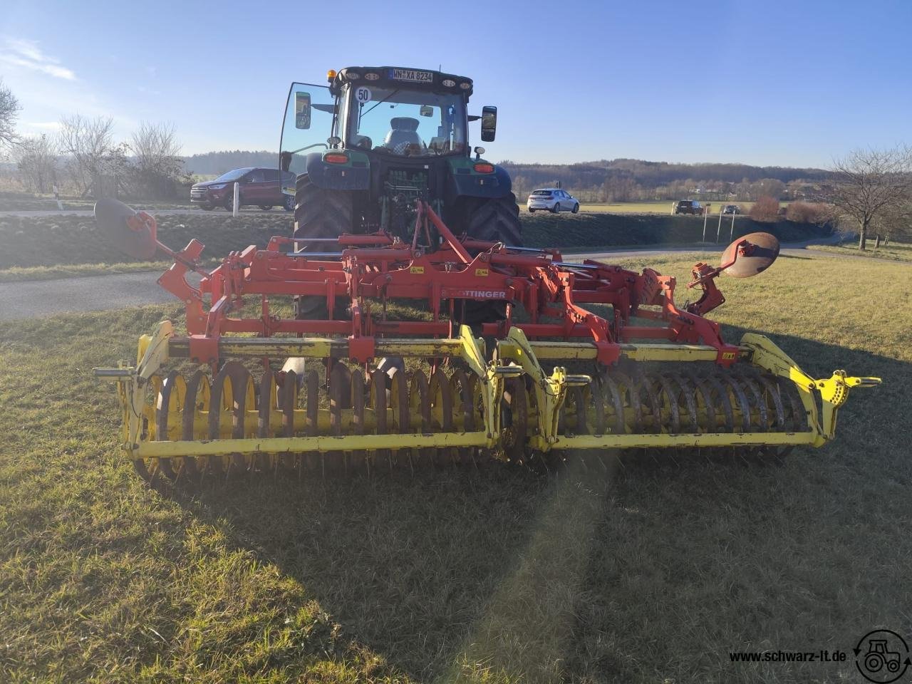 Grubber des Typs Pöttinger Synkro 4003, Gebrauchtmaschine in Aspach (Bild 3)