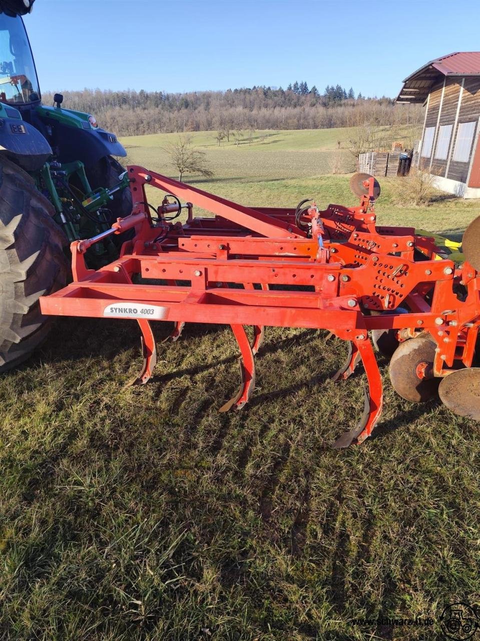 Grubber des Typs Pöttinger Synkro 4003, Gebrauchtmaschine in Aspach (Bild 5)