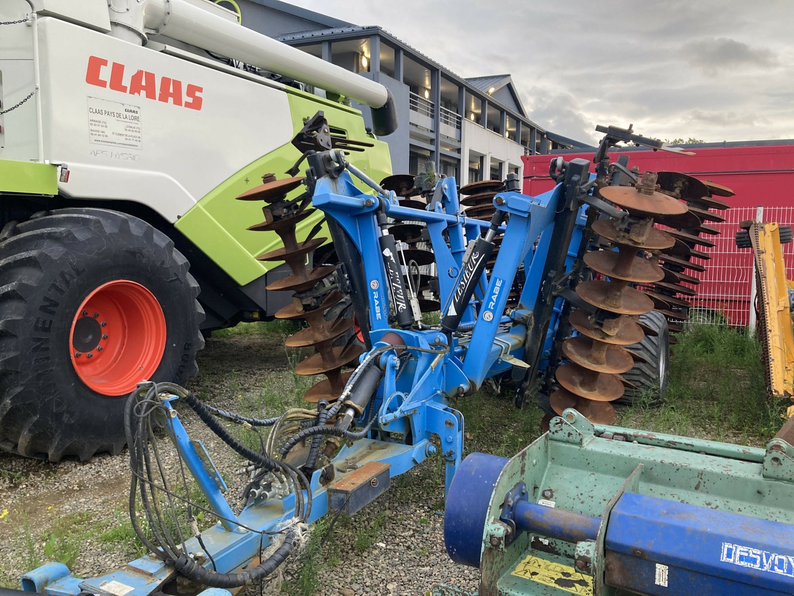 Grubber del tipo Rabe DECHAUMEUR D02, Gebrauchtmaschine en ST CLEMENT DE LA PLACE (Imagen 2)