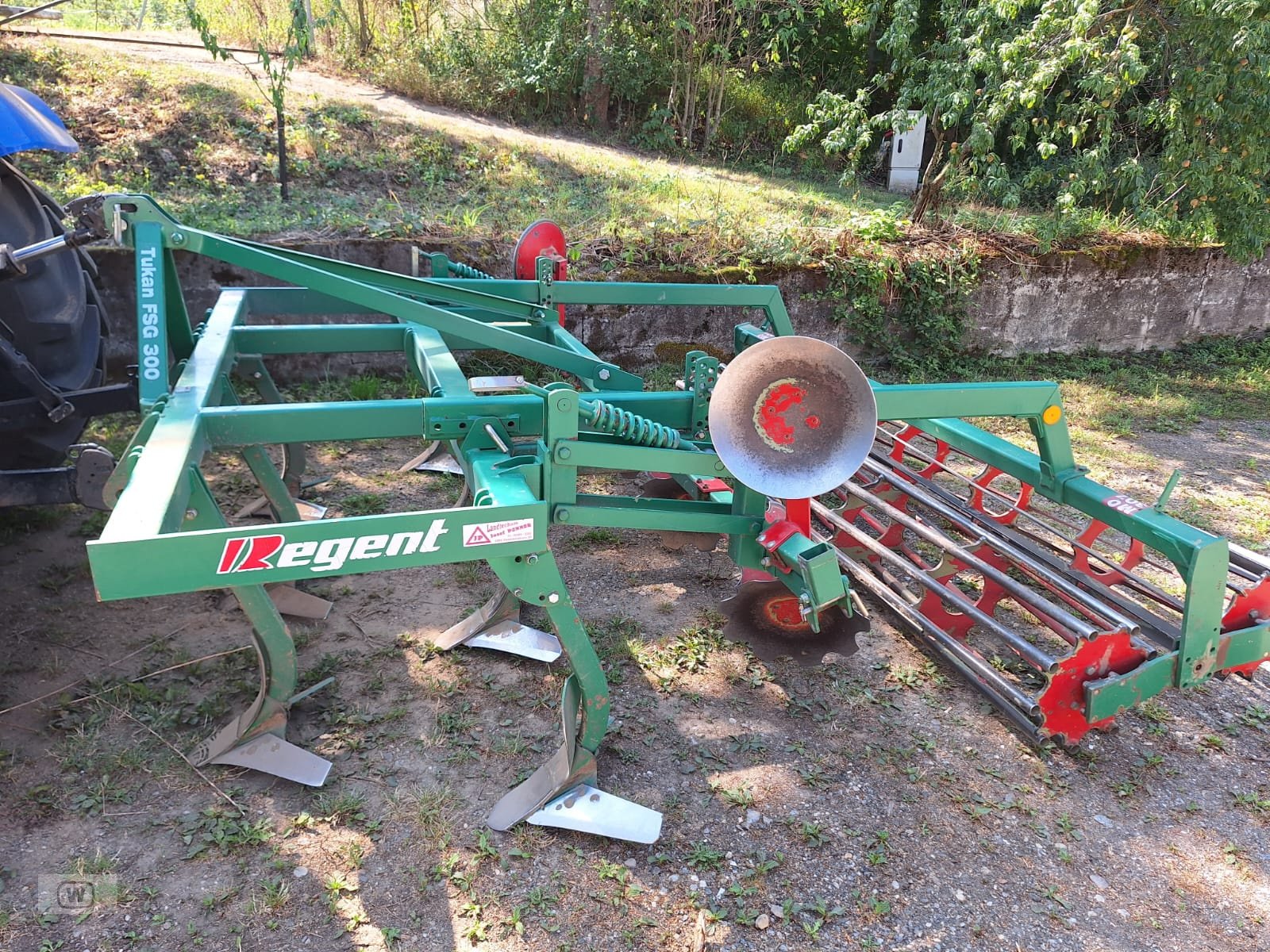 Grubber of the type Regent Tukan FSG 300, Gebrauchtmaschine in Zell an der Pram (Picture 1)