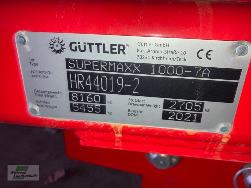 Grubber типа Sonstige SUPERMAXX 1000-7A, Gebrauchtmaschine в Rhede / Brual (Фотография 2)