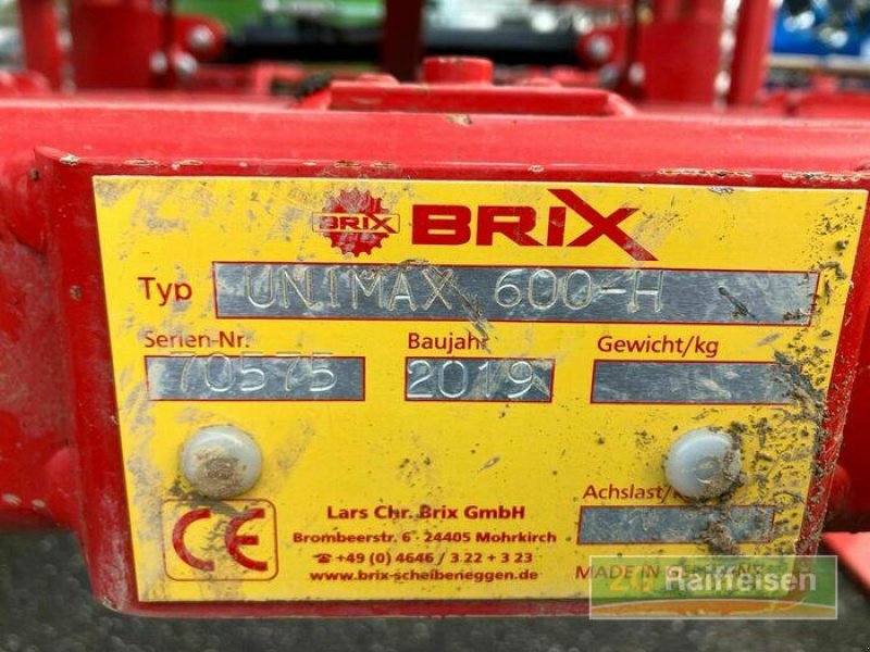 Grubber a típus Sonstige Unimax600-H, Gebrauchtmaschine ekkor: Bühl (Kép 13)