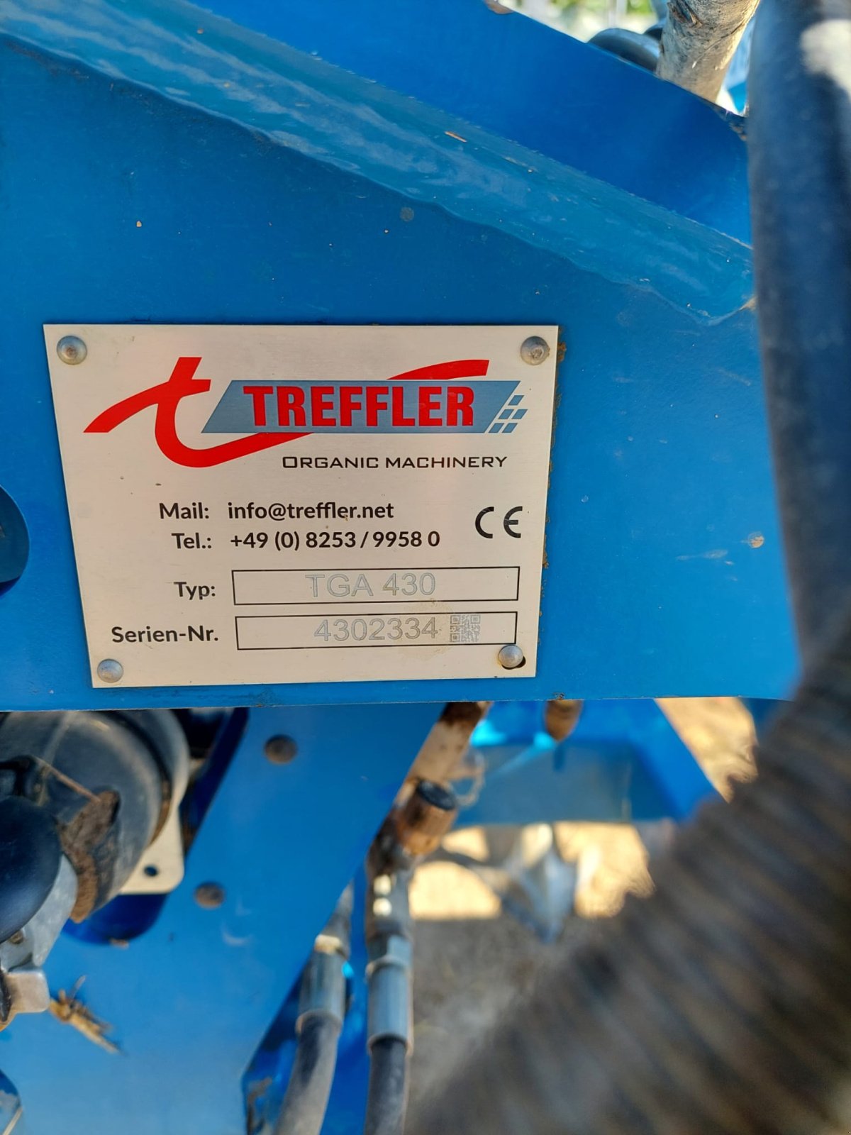 Grubber typu Treffler TGA 430, Gebrauchtmaschine v Velké Hostěrádky (Obrázek 2)