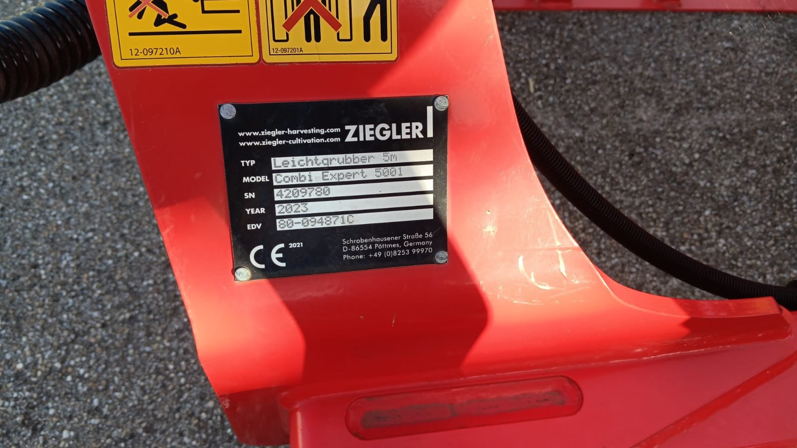 Grubber del tipo Ziegler Combi Expert 5001, Gebrauchtmaschine en Pocking (Imagen 4)