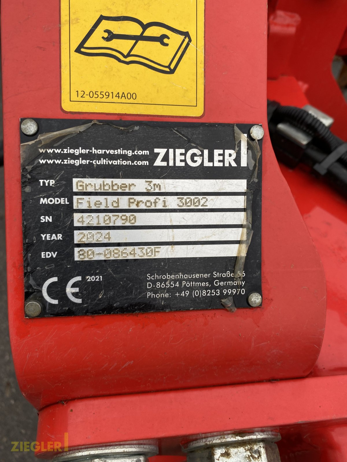 Grubber des Typs Ziegler Field Profi 3002, Gebrauchtmaschine in Pöttmes (Bild 10)