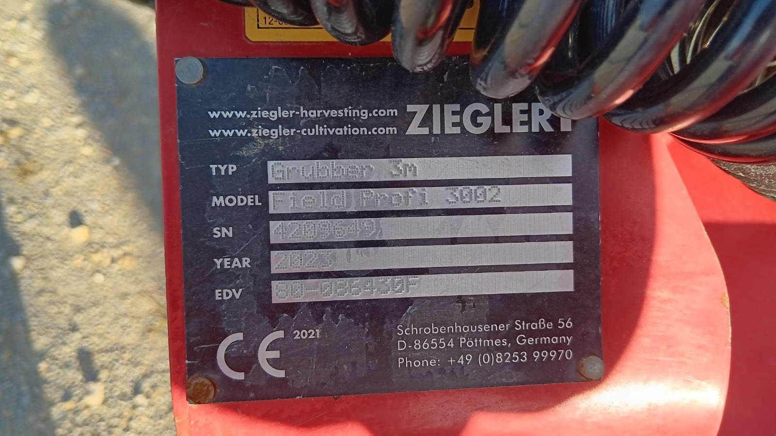 Grubber des Typs Ziegler Field Profi 3002, Gebrauchtmaschine in Pocking (Bild 6)