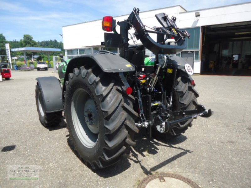 Grünlandtraktor of the type Deutz-Fahr 4080 E, Neumaschine in Steisslingen (Picture 1)