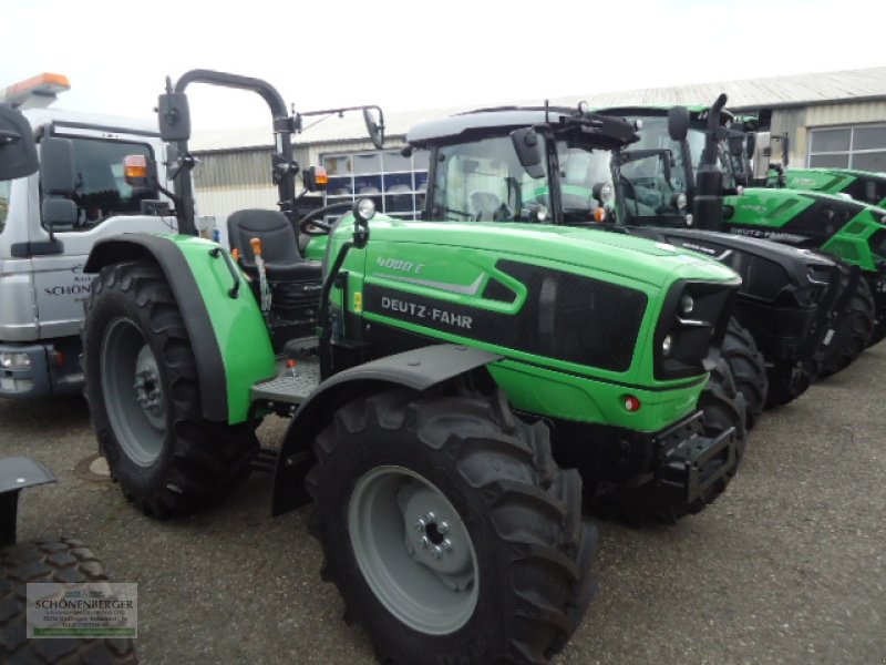 Grünlandtraktor van het type Deutz-Fahr 4080 E, Neumaschine in Steisslingen (Foto 4)