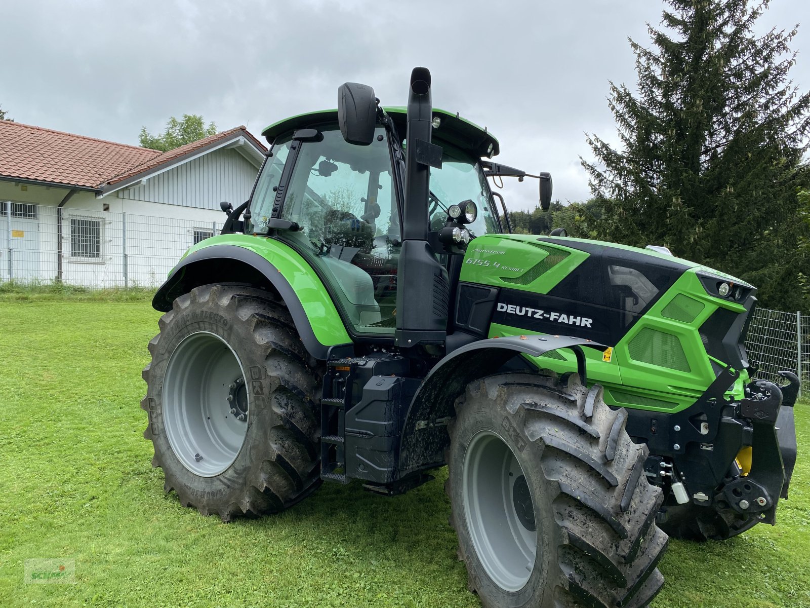 Grünlandtraktor Türe ait Deutz-Fahr Agrotron 6155.4 Powershift, Gebrauchtmaschine içinde Marktoberdorf (resim 2)