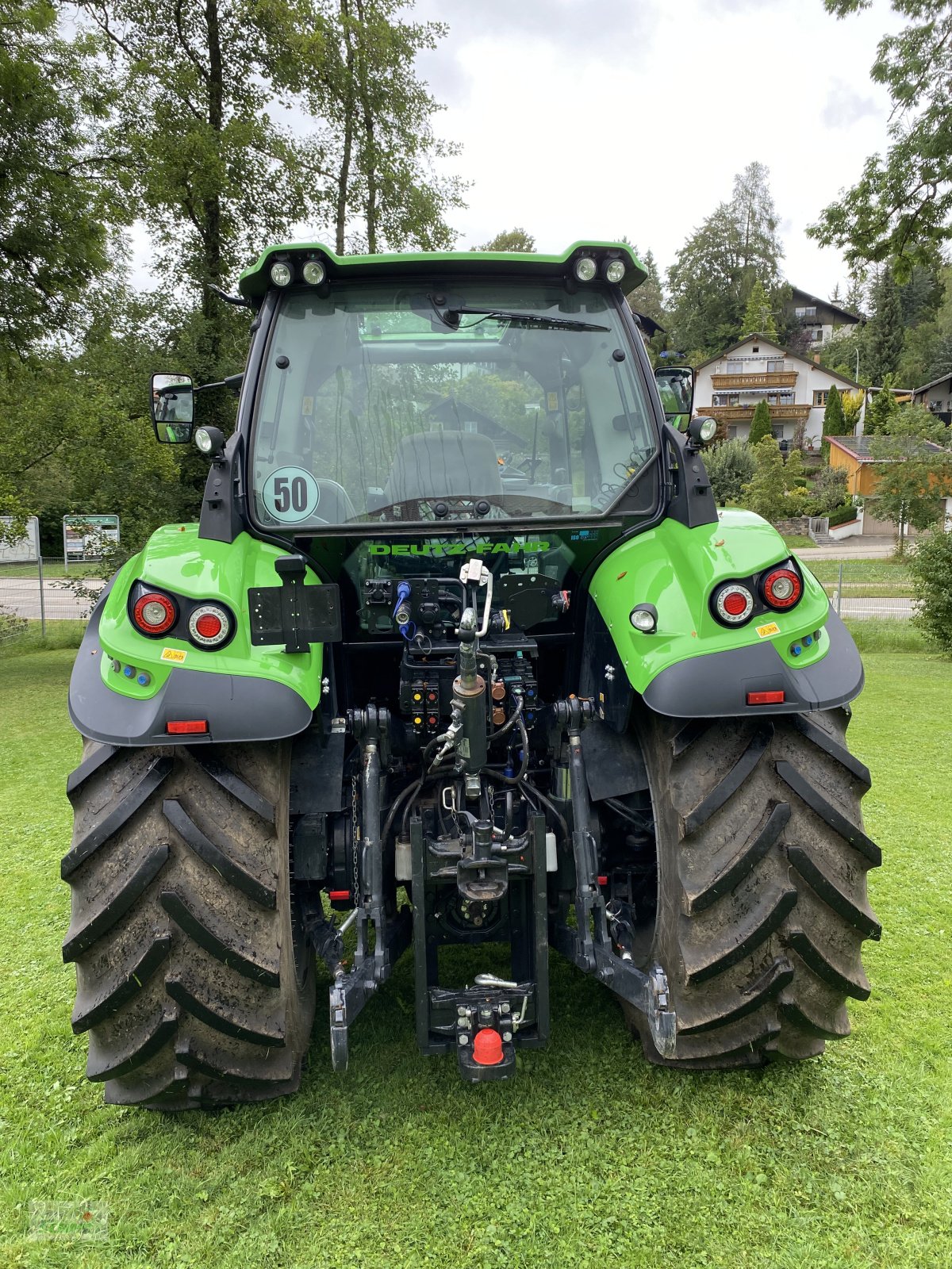 Grünlandtraktor типа Deutz-Fahr Agrotron 6155.4 Powershift, Gebrauchtmaschine в Marktoberdorf (Фотография 4)