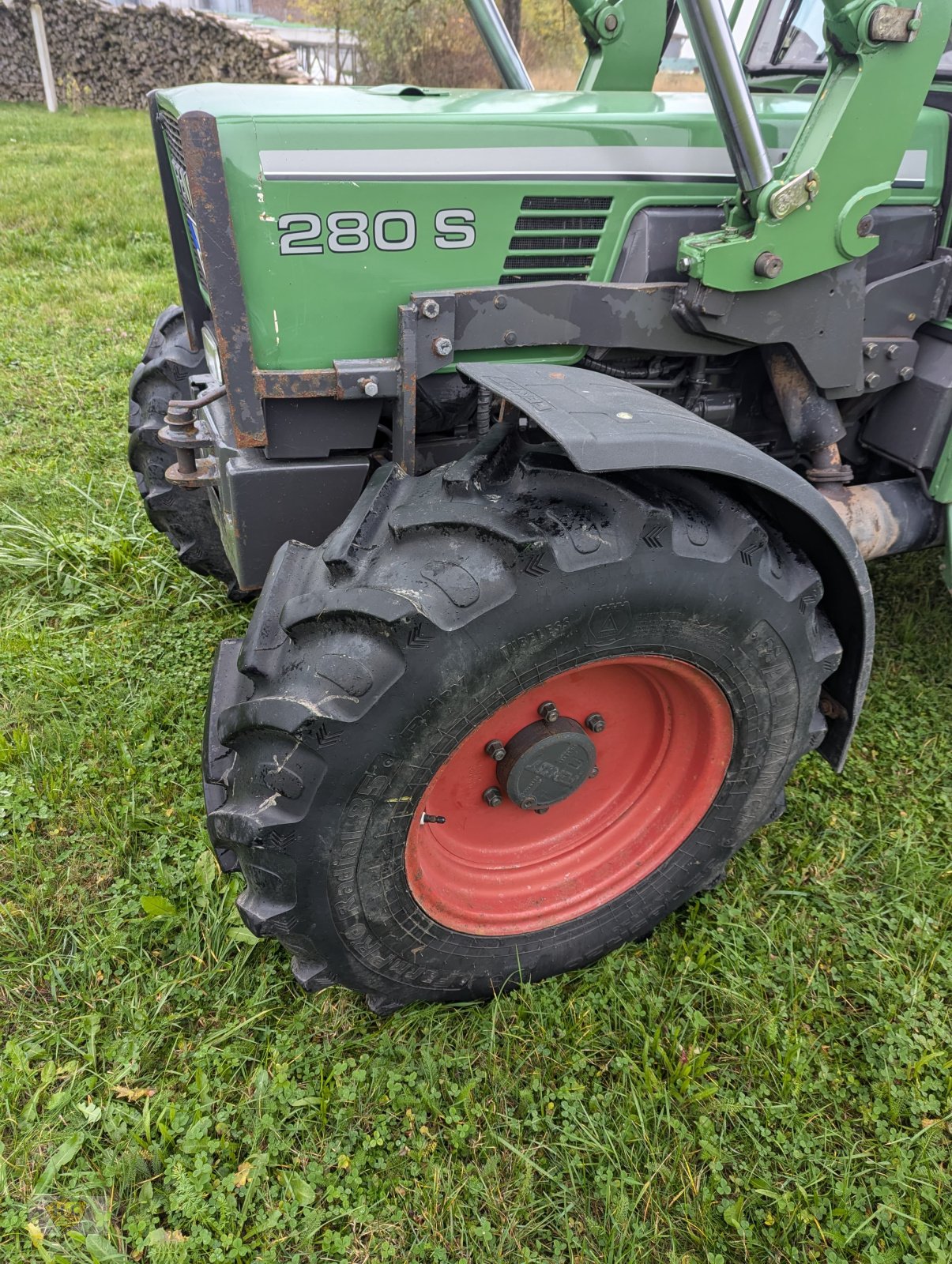 Grünlandtraktor Türe ait Fendt 280 S, Gebrauchtmaschine içinde Willanzheim (resim 8)