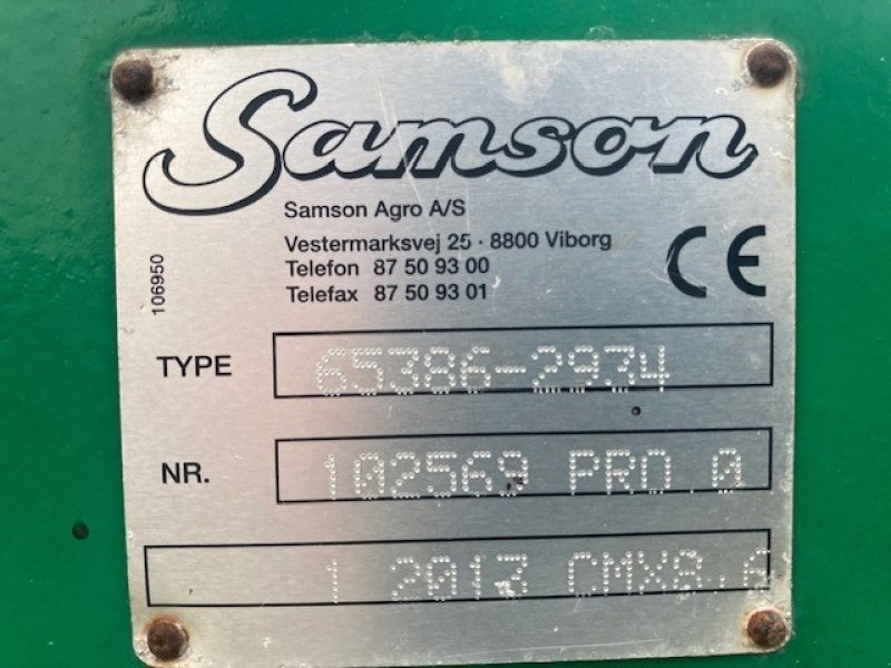 Gülleeinarbeitungstechnik del tipo Samson CMX 8,6M SORTJORDS, Gebrauchtmaschine en Thisted (Imagen 4)