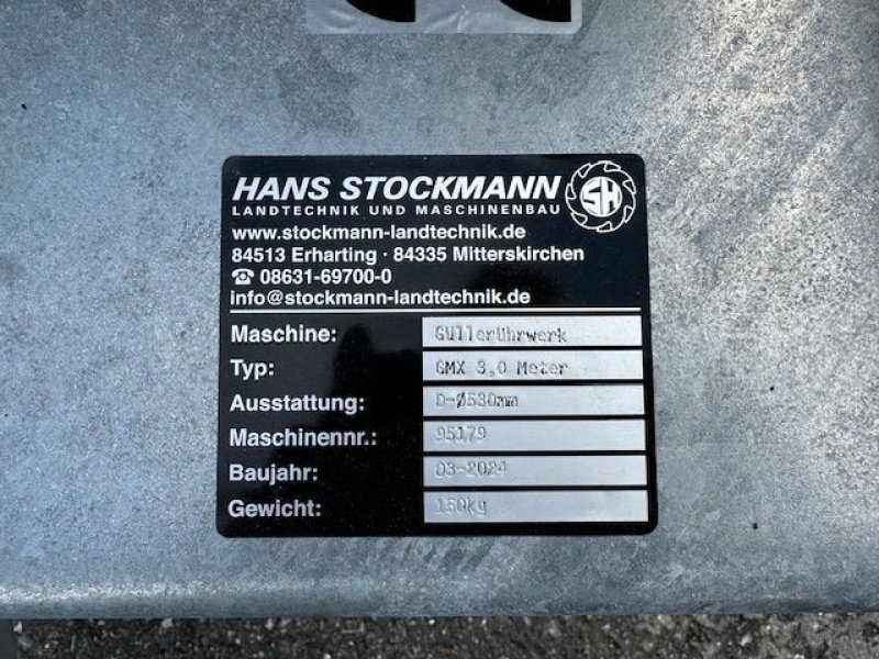 Güllemixer del tipo Stockmann Güllemixer 3,0-6,0m, Neumaschine en Tamsweg (Imagen 15)