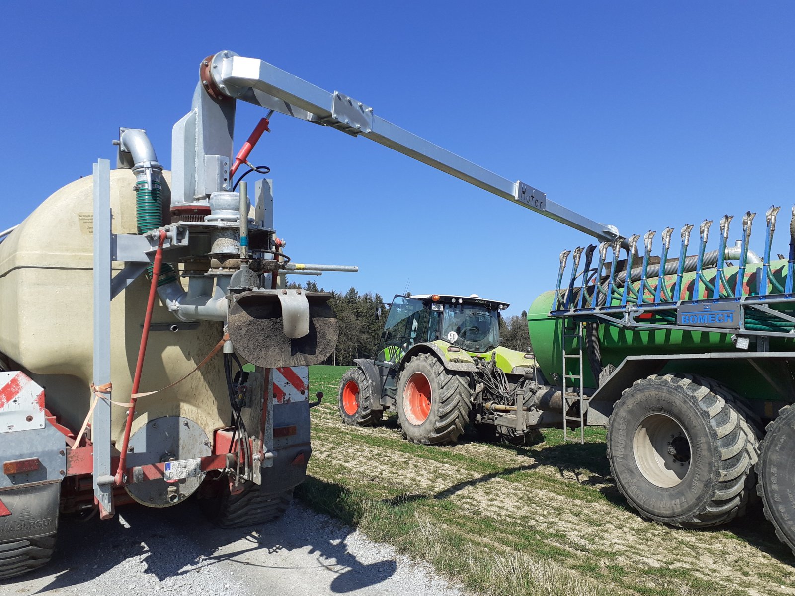 Güllepumpe za tip Hofer !! 8 Zoll oder 10 Zoll !! Turbobefüller Befüllhilfe Saugbeschleuniger - Güllefass - Güllezubringer - Güllewagen - Tankwagen - Zubringerfaß, Neumaschine u Bad Birnbach (Slika 6)