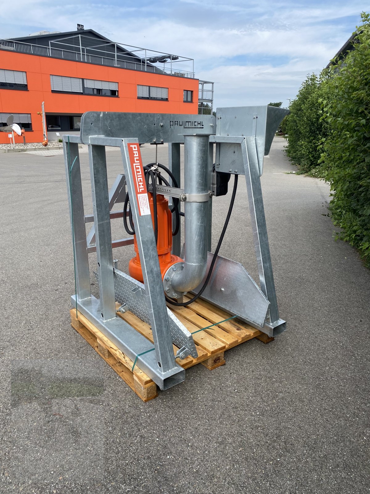 Güllepumpe del tipo Paulmichl Tauchmotorpumpe 18,5 kW als mobile Einheit, Neumaschine en Leutkirch (Imagen 4)