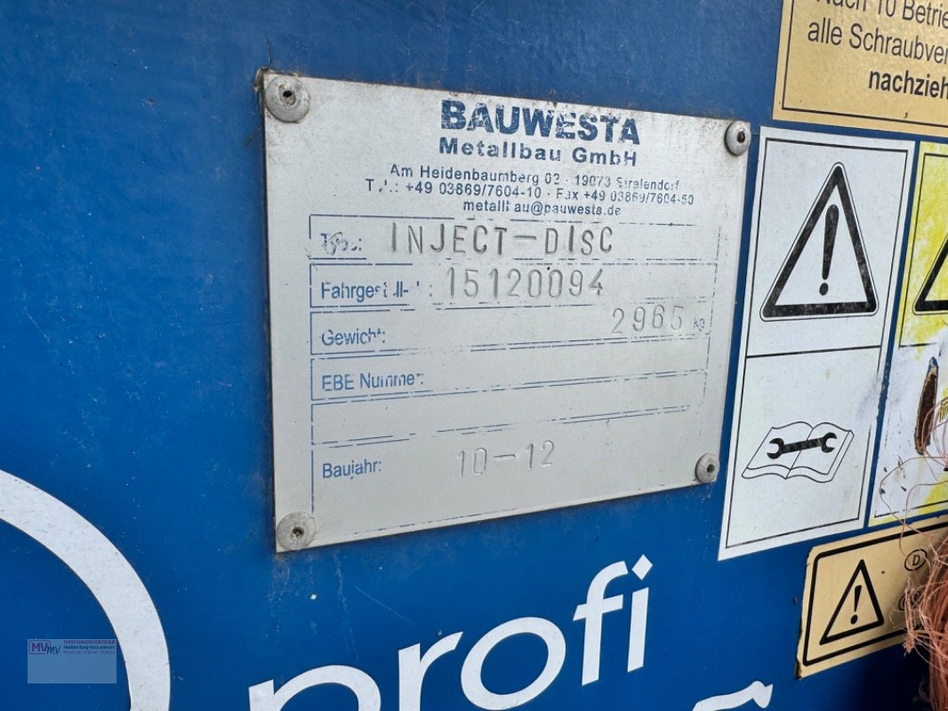 Güllescheibenegge of the type BAUWESTA Inject-Disc 400, Neumaschine in Neubrandenburg (Picture 6)