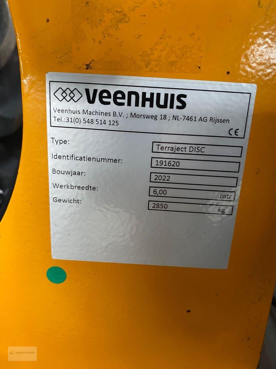 Güllescheibenegge van het type Veenhuis Terraject Disc 6.00, Neumaschine in Twist - Rühlerfeld (Foto 10)