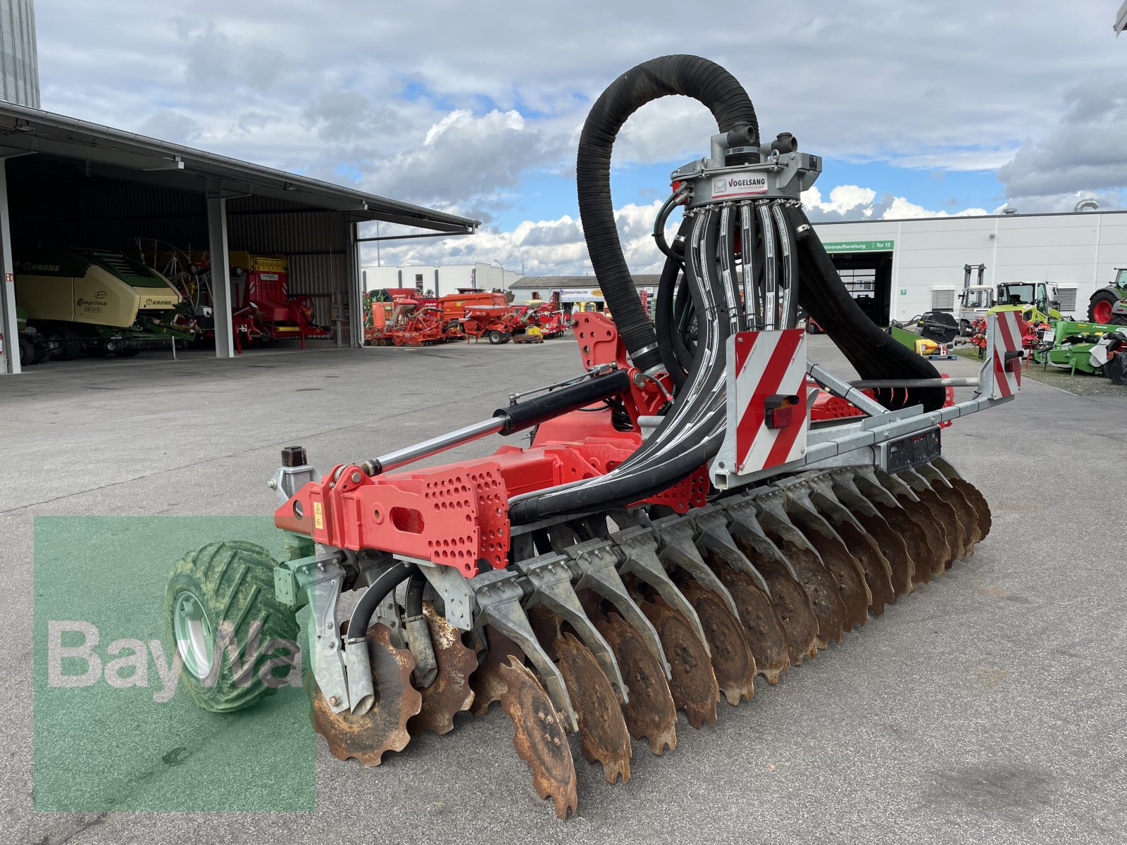 Güllescheibenegge van het type Volmer TRG-T 400, Gebrauchtmaschine in Bamberg (Foto 5)