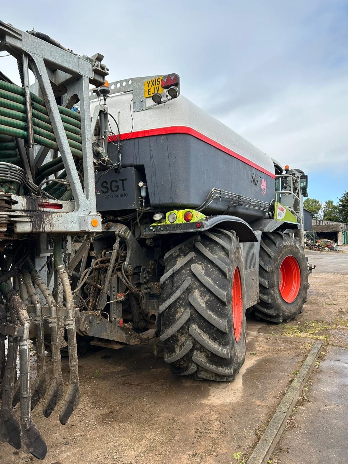 Gülleselbstfahrer van het type CLAAS Xerion 4000 SGT, Gebrauchtmaschine in Biervliet (Foto 2)