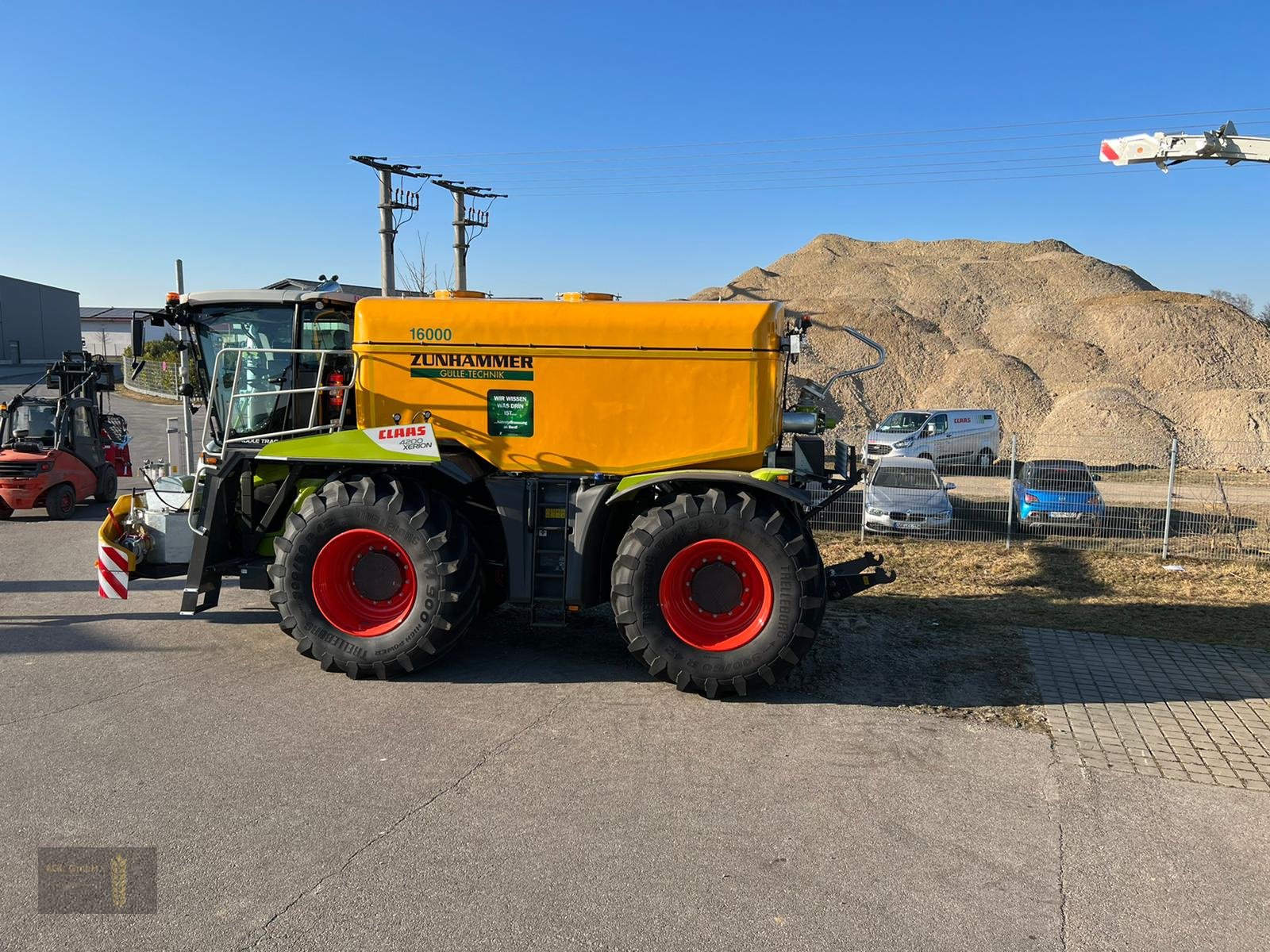 Gülleselbstfahrer za tip CLAAS Xerion 4200 Saddle Trac RTK / BOMECH / Volmer, Gebrauchtmaschine u Eichendorf (Slika 4)