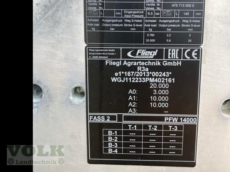 Gülleselbstfahrer του τύπου Fliegl PFW 14000 MAXX-LINE, Neumaschine σε Friedberg-Derching