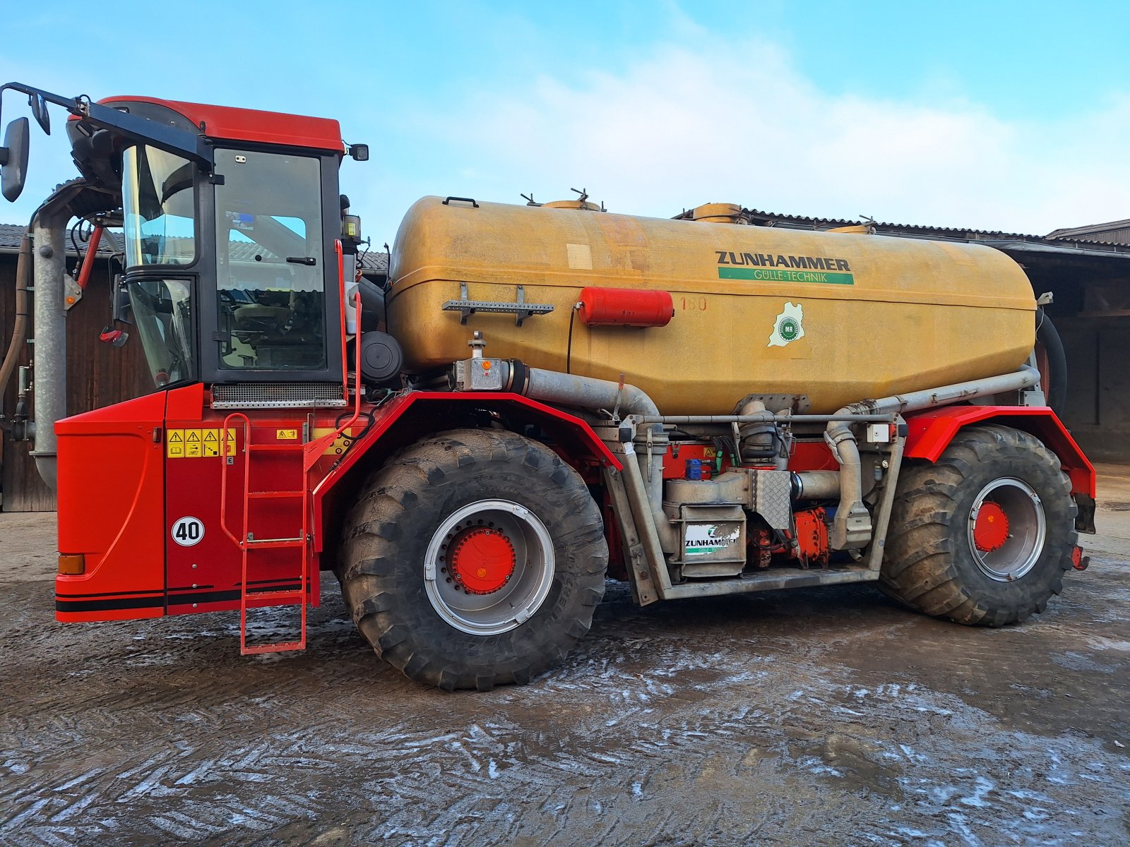 Gülleselbstfahrer del tipo Holmer Terra Variant 420, Gebrauchtmaschine In Wunsiedel (Immagine 1)