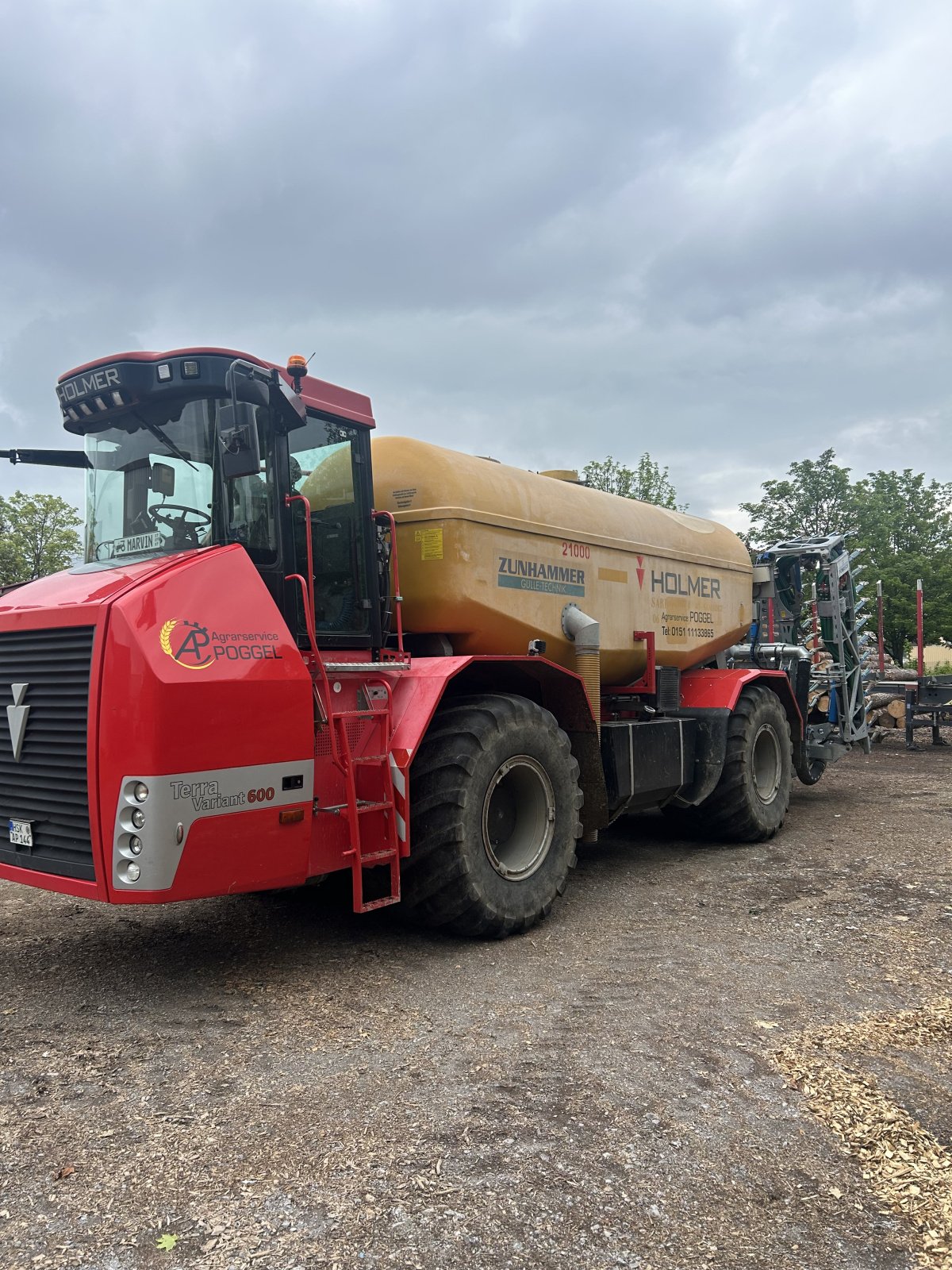 Gülleselbstfahrer a típus Holmer Terra Variant 600, Gebrauchtmaschine ekkor: Brilon  (Kép 1)