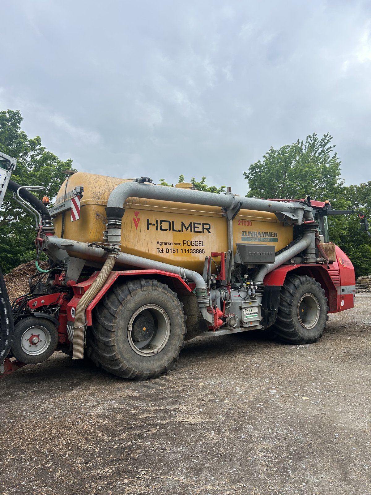 Gülleselbstfahrer Türe ait Holmer Terra Variant 600, Gebrauchtmaschine içinde Brilon  (resim 2)