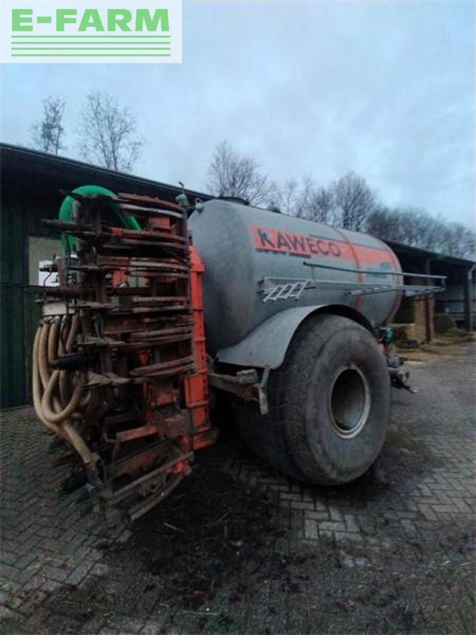 Gülleselbstfahrer van het type Kaweco 8500 met bemester, Gebrauchtmaschine in gg VEGHEL (Foto 5)