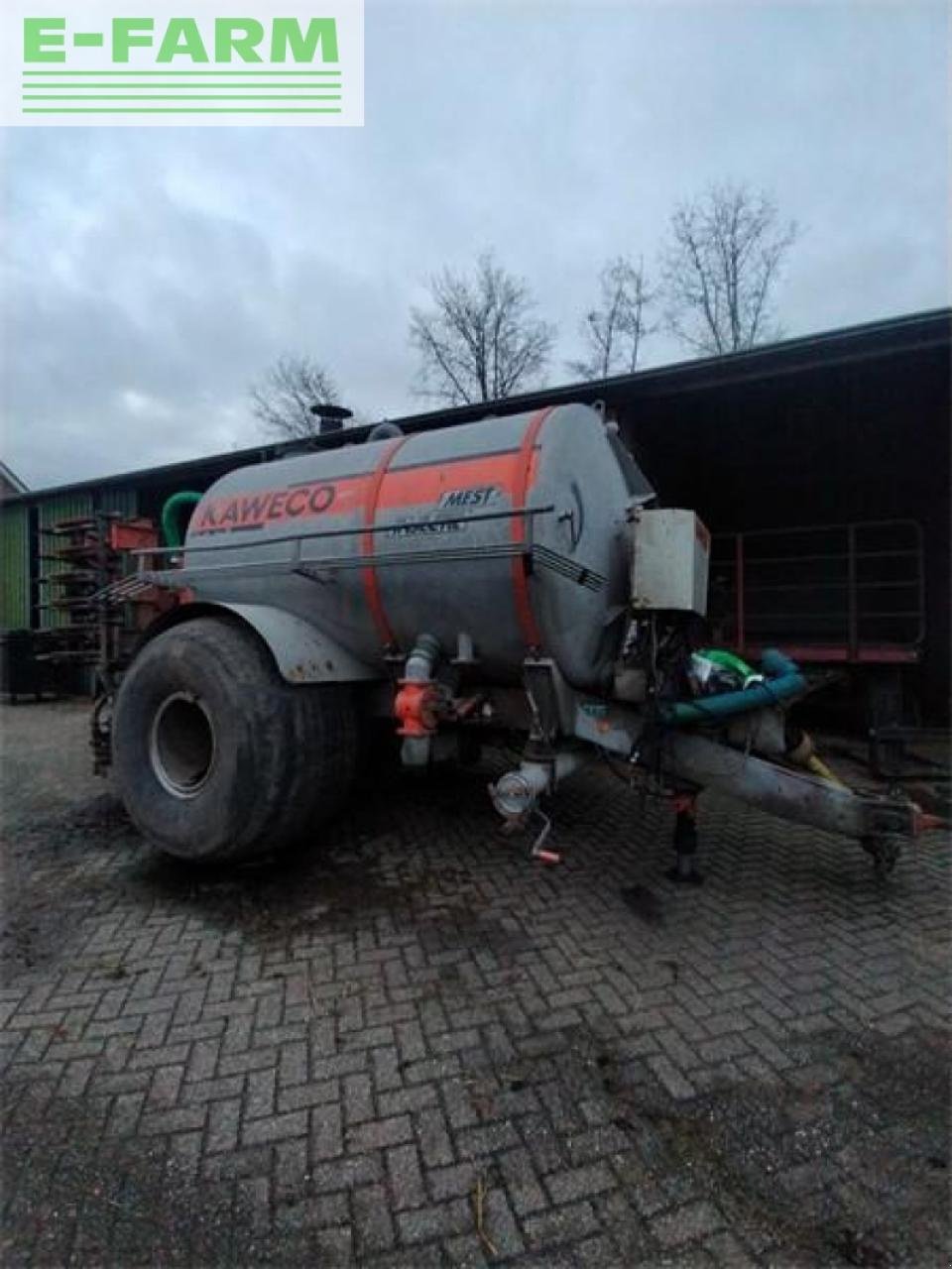 Gülleselbstfahrer van het type Kaweco 8500 met bemester, Gebrauchtmaschine in gg VEGHEL (Foto 15)